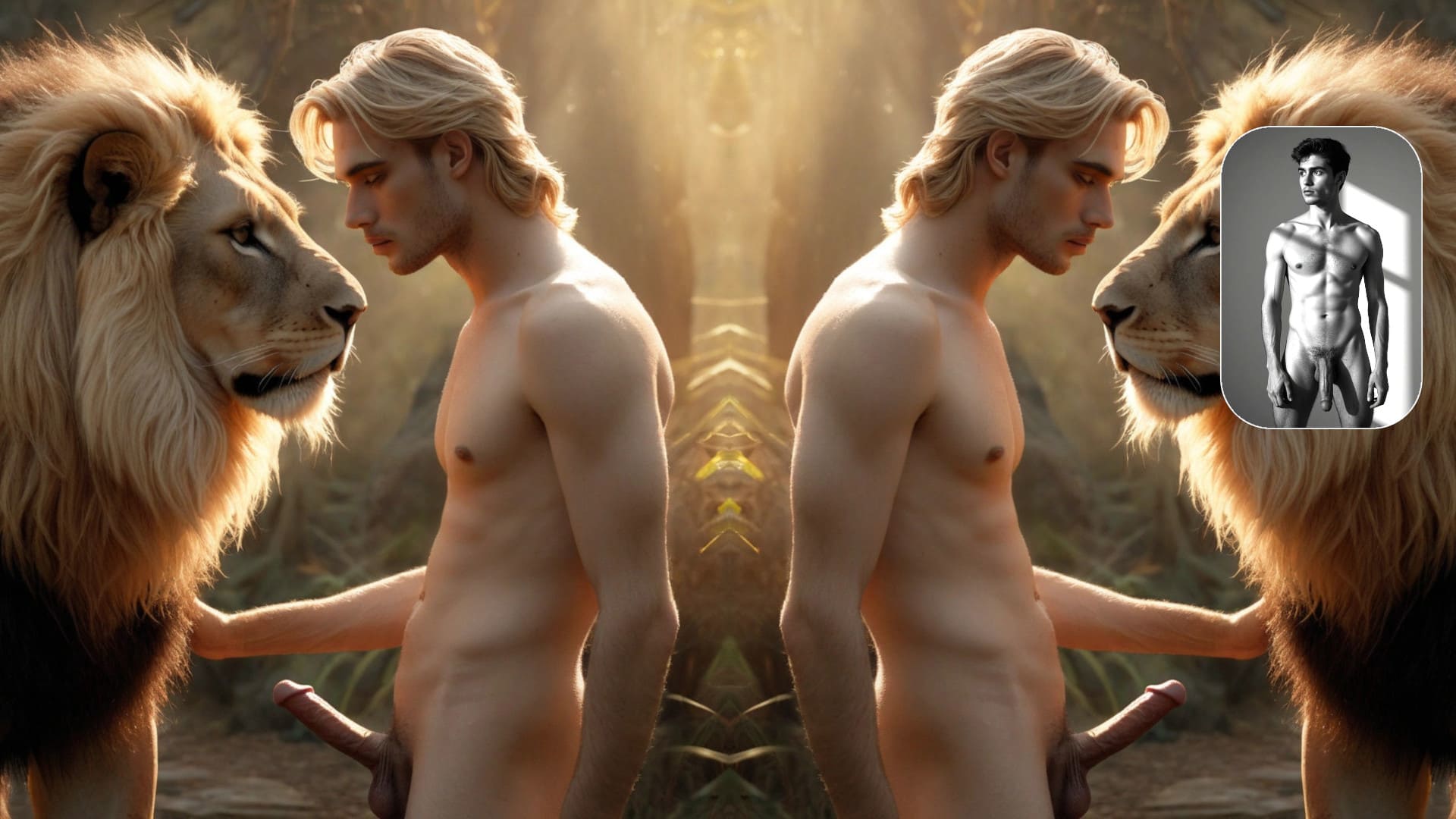 AI-Male – Generative Männerakte in Fine Art