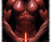 Junger Mann in selbstbewusster Pose, athletische Figur und markante Merkmale. Junger Mann in selbstbewusster Pose, athletische Figur und markante Merkmale.