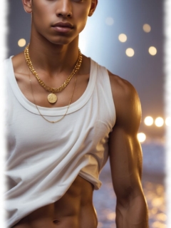 Blond und sportlich, Twink mit leicht erhobenem T-Shirt und Blick auf trainierten Bauch. Blond und sportlich, Twink mit leicht erhobenem T-Shirt und Blick auf trainierten Bauch.