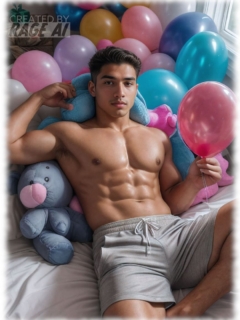 Twink halb nackt zwischen Kissen liegend, Short mit Sehnsucht im Stoff. Twink halb nackt zwischen Kissen liegend, Short mit Sehnsucht im Stoff.